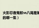 火影忍者鬼鲛vs八尾是第几集（干柿鬼鲛VS八尾奇拉是动画的哪一集）