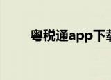 粤税通app下载手机版（粤税科技）