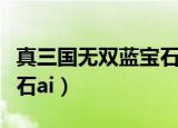 真三国无双蓝宝石概念比赛（真三国无双蓝宝石ai）