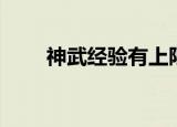神武经验有上限吗（神武经验计算）