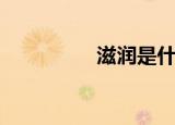 滋润是什么意思（滋润）