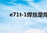 e71t-1焊丝是焊什么的（e71播放器）