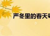 严冬里的春天粤语（严冬里的春天）