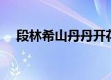 段林希山丹丹开花红艳艳（段林希资料）