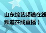 山东综艺频道在线直播快乐向前冲（山东综艺频道在线直播）