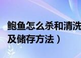 鲍鱼怎么杀和清洗鲍鱼储存方法（鲍鱼清理以及储存方法）
