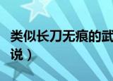类似长刀无痕的武侠小说（类似长刀无痕的小说）