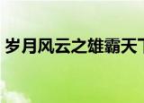 岁月风云之雄霸天下粤语（岁月风云演员表）