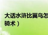 大话水浒比翼鸟怎么学骑术（大话水浒比翼鸟骑术）