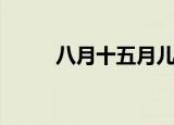 八月十五月儿圆歌词（歌词如下）