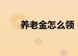 养老金怎么领（养老金的领取方法）