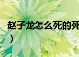 赵子龙怎么死的死在哪（赵云是哪一年去世的）
