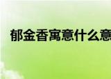郁金香寓意什么意思（郁金香寓意是什么）