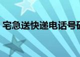 宅急送快递电话号码查询（宅急送快递电话）