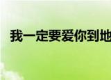 我一定要爱你到地老天荒（我一定要爱你）