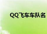QQ飞车车队名（qq飞车车队更名卡）