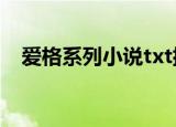 爱格系列小说txt排行榜（爱格系列小说）