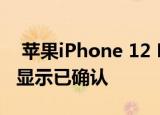  苹果iPhone 12 Pro大量泄漏 120Hz刷新率显示已确认