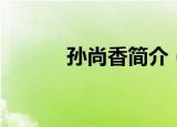 孙尚香简介（孙尚香简介说明）