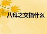 八拜之交指什么（八拜之交指什么生肖）