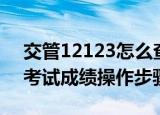 交管12123怎么查考试成绩（交管12123查考试成绩操作步骤）