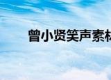 曾小贤笑声素材30秒（曾小贤笑声）