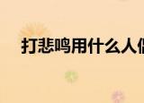 打悲鸣用什么人偶（刷悲鸣用什么人偶）