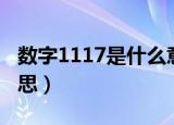 数字1117是什么意思（1118数字代表什么意思）