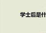 学士后是什么文凭（学士后）