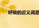 呼唤的近义词是什么（简单介绍一下）