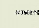 卡汀猫这个牌子怎样（卡汀猫）