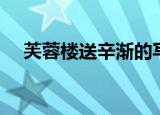 芙蓉楼送辛渐的写作背景（具体是什么）