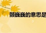 颤巍巍的意思是什么（颤巍巍的含义）