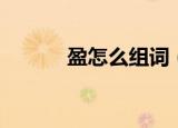 盈怎么组词（盈的组词有哪些）