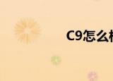 C9怎么样（c9好玩吗）