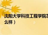 沈阳大学科技工程学院怎么样啊（沈阳大学科技工程学院怎么样）