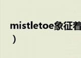 mistletoe象征着什么（mistletoe什么意思）