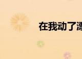 在我动了漂亮老板的电脑后