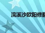 浣溪沙欧阳修翻译（浣溪沙 欧阳修）