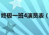 终极一班4演员表（终极一班4什么时候开播）