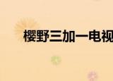 樱野三加一电视剧全集（樱野三加一）
