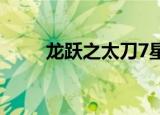 龙跃之太刀7星图片（龙跃之太刀）