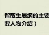 智取生辰纲的主要人物是谁（智取生辰纲的主要人物介绍）