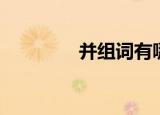 并组词有哪些（并的组词）