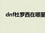 dnf杜罗西在哪里在哪（dnf杜罗西在哪）