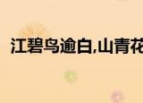 江碧鸟逾白,山青花欲燃全诗（江碧鸟逾白）