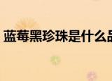 蓝莓黑珍珠是什么品种（蓝莓黑珍珠的介绍）