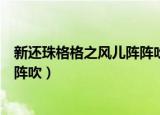 新还珠格格之风儿阵阵吹全集剧情（新版还珠格格之风儿阵阵吹）