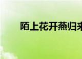 陌上花开燕归来（陌上花开 周燕回）