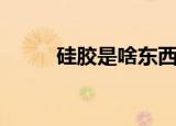 硅胶是啥东西（硅胶是什么东西）